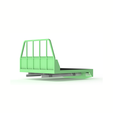 F.png 1:10 RC Flatbed Truck Bed – Detailed 3D Printable STL