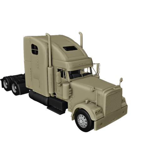 🚚 Freightliner FLD 120 Classic XL 2003・ STL File for 3D printing