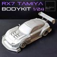 a4.jpg Файл 3D TIME ATTACK RX7 Bodykit ДЛЯ Tamiya 1/24th Modelkit・3D-печать дизайна для загрузки