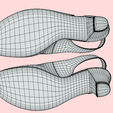 9.png Women's High Heels Sandals - Love Bites Pattern