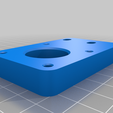 Left_Motor_plate.png ender 5 corexy linear rails