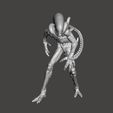 alienxenomorph2.jpg ИНОПЛАНЕТЯНИН КСЕНОМОРФ МИНИАТЮРНАЯ МОДЕЛЬ ДЛЯ SCIFI И ФЭНТЕЗИ ИГР RPG DND