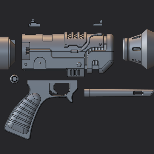 Hive Scum Needle Pistol