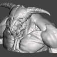 2.png ICON OF SIN - DOOM ETERNAL Statue Bust STL for 3D printing HIGH POLY COUNT