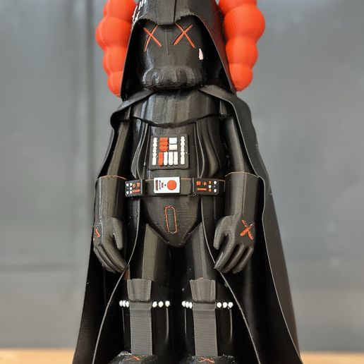 🎨 Kaws Darth Vader・3D Print with the Bambu X1 Carbon 3D printer
