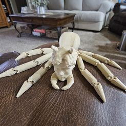 Print-in-place articulated ant