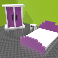 doll-furniture-bedroom-set.png Bedroom set: doll furniture