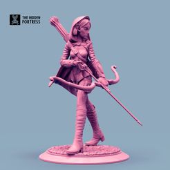 archeASAAr.jpg Elf Female Ranger Miniature
