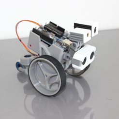 IMG_2725.JPG Бесплатный STL файл SMARS Three wheeled mod・Шаблон для 3D-печати для загрузки