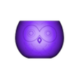 Thin-owl.stl Jardinière hibou