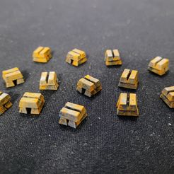 20231028_134605.jpg Iron ingots (metal, gold, steel, brass) - board game resource tokens