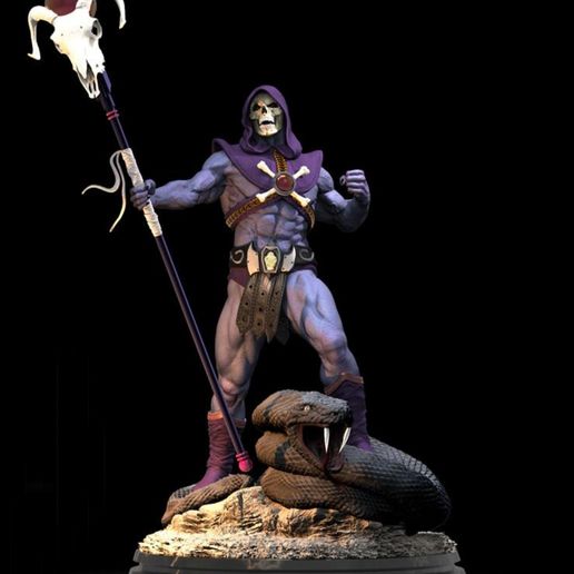 Skeletor He-Man and The Masters of The Universe 3D model