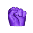 Fist.stl Gloved Hands Ver 4 Set of 6 Hands for Action Figures