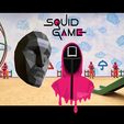 24444.jpg Squid Game Mask Front Man Maske 3D Print Model
