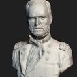 09.jpg General William Tecumseh Sherman bust sculpture 3D print model