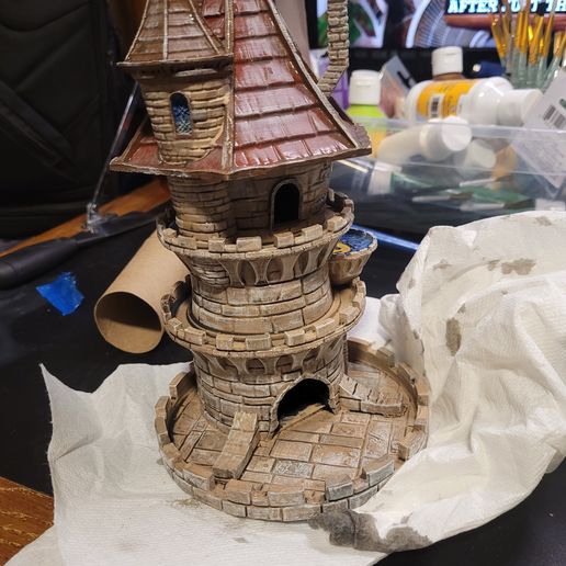 FATES END - DICE TOWER - FREE WIZARD TOWER!