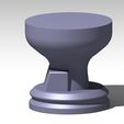 SideView_1.jpg Round bust stand with nameplate
