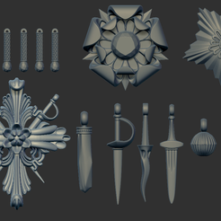 Снимок-экрана-2023-09-07-000115.png STL file Residual Evil accesoires Lady Dimitrescu・3D printing model to download