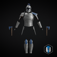 Medieval-Captain-Rex-Armor-Front.png Bartok Medieval Captain Rex Armor - 3D Print Files