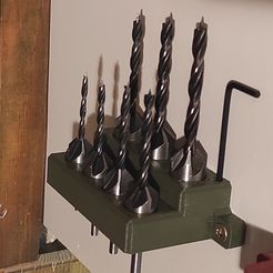 IMG_20210127_123552_1.jpg Free 3D file Countersink Drill Rack・3D printable model to download