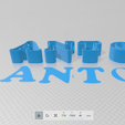 Anto-7.png Name Anto A N T O in capital letters for Capital Letters candy dish