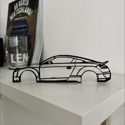 IMG_9819.jpeg Audi TT silhouette / display / model / mural