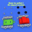 smalltoys-freight-train05.jpg STL file SmallToys - Starter Pack・Design to download and 3D print