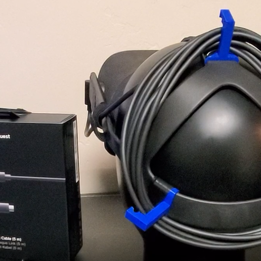 Oculus Quest Link Cable as Counterweight 3D model