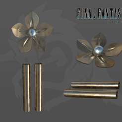 etsy_aerith_0-0.png Aerith Gainsborough cosplay accessory charms for printing 3D model