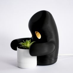 matera wix.jpg STL file Lamp "Savior"・3D print design to download