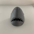 shark1.jpg STL file Shark Head Wall Mount・3D print design to download