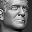19.jpg George Clooney bust 3D printing ready stl obj formats