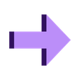hillary2016-2part-arrow.stl Hillary Clinton Logo