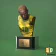 4.jpg Neymar Bust 3D Model BY XYZ | 3D PRINTING | 3D MODELS