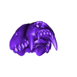 Wolf_F_Boneheads_3DK.stl Archivo STL gratis BONEHEADS: Wolf Skull & Jaw Bone - PROMO - 3DKITBASH.COM・Diseño por impresión en 3D para descargar