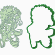 saadghjj.png STL file DEKU COOKIE CUTTER - BOKU NO HERO / MY HERO ACADEMY / ANIME COOKIE CUTTER- MIDORIYA・3D print object to download
