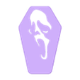 Lid.stl Scream coffin tealight