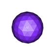 Bucky_E_triangulated_shelled.stl Bucky Ball, C60, Triangulated Buckyball, Geodesic sphere