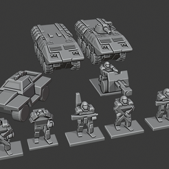 2020-04-28.png STL-Datei 6mm infantry kostenlos・3D-druckbares Design zum herunterladen