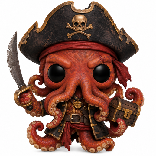 Krak,Pirate Octopus