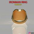 untitled.20.jpg IRON MAN RING - iron man jewelry - Mark 85 - Infinity war 3D print model