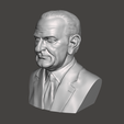 3.png 3D Model of Lyndon B. Johnson - High-Quality STL File for 3D Printing (PERSONAL USE)