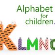 qw.jpg Alphabet for children. K L M N O