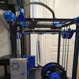 X5S_spool_holder1.jpg Tronxy X5S rear mounted spool holder and PSU reorientation kit.