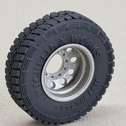 20220220_104031.jpg Truck Tyre with Rim Michelin X Works