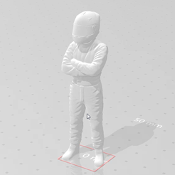 snapshot89 (2).png Бесплатный STL файл Cross-Armed Car and Motorcycle racing driver.・Шаблон для 3D-печати для загрузки