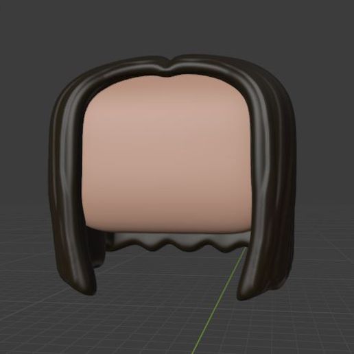 HAIR 79 CUSTOM POP 3D model