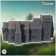 4.jpg Large medieval building with stone base and wooden corner (3) - Medieval Gothic Feudal Old Archaic Saga 28mm 15mm RPG