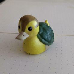 turtleduck.jpg Free STL file Turtle Duck・3D printer model to download