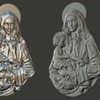 madonna2-3d-model-stl-1.jpg Virgen con el Niño